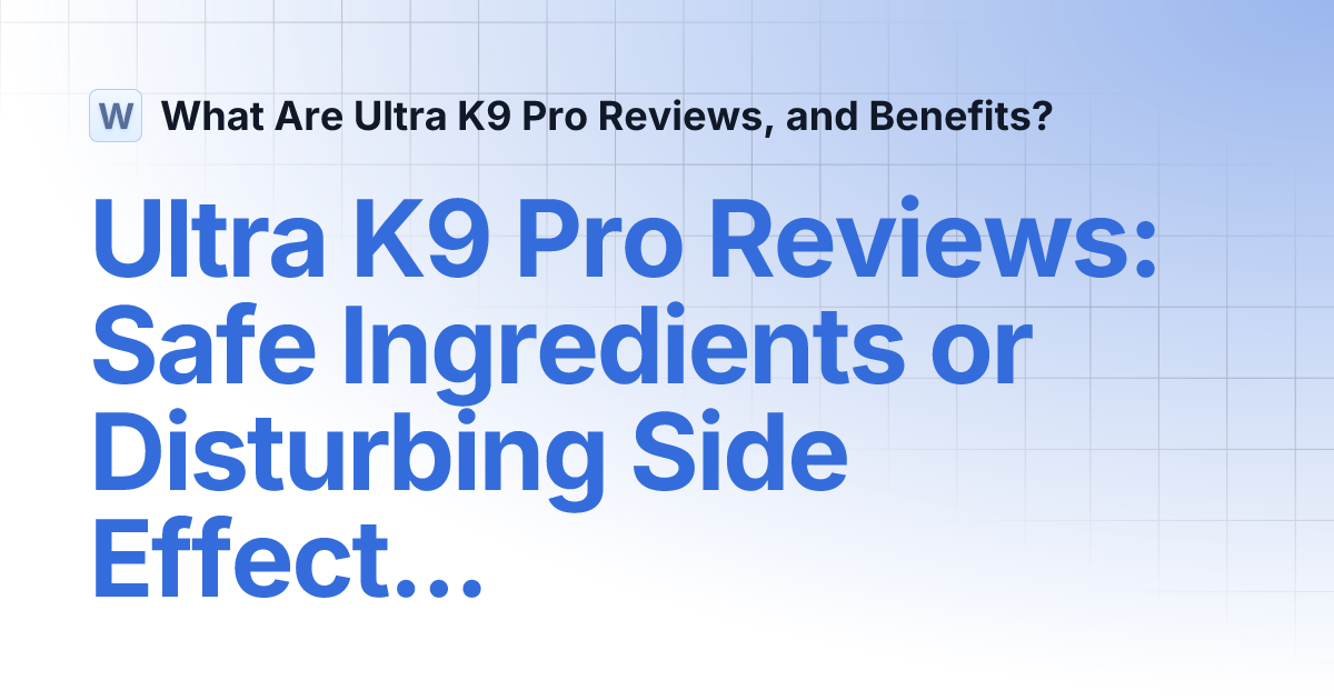 ultra-k9-pro-ingredients.gitbook.io